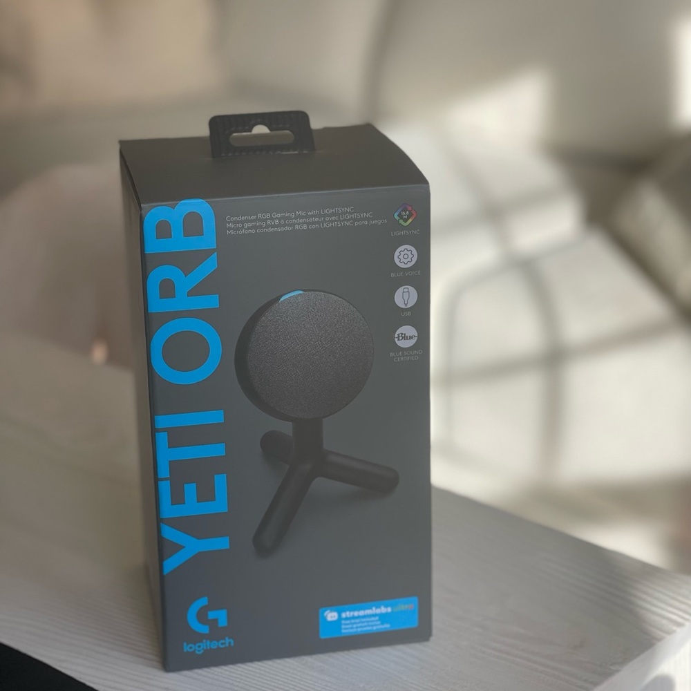 Logitech Yeti Orb Microphone - Black